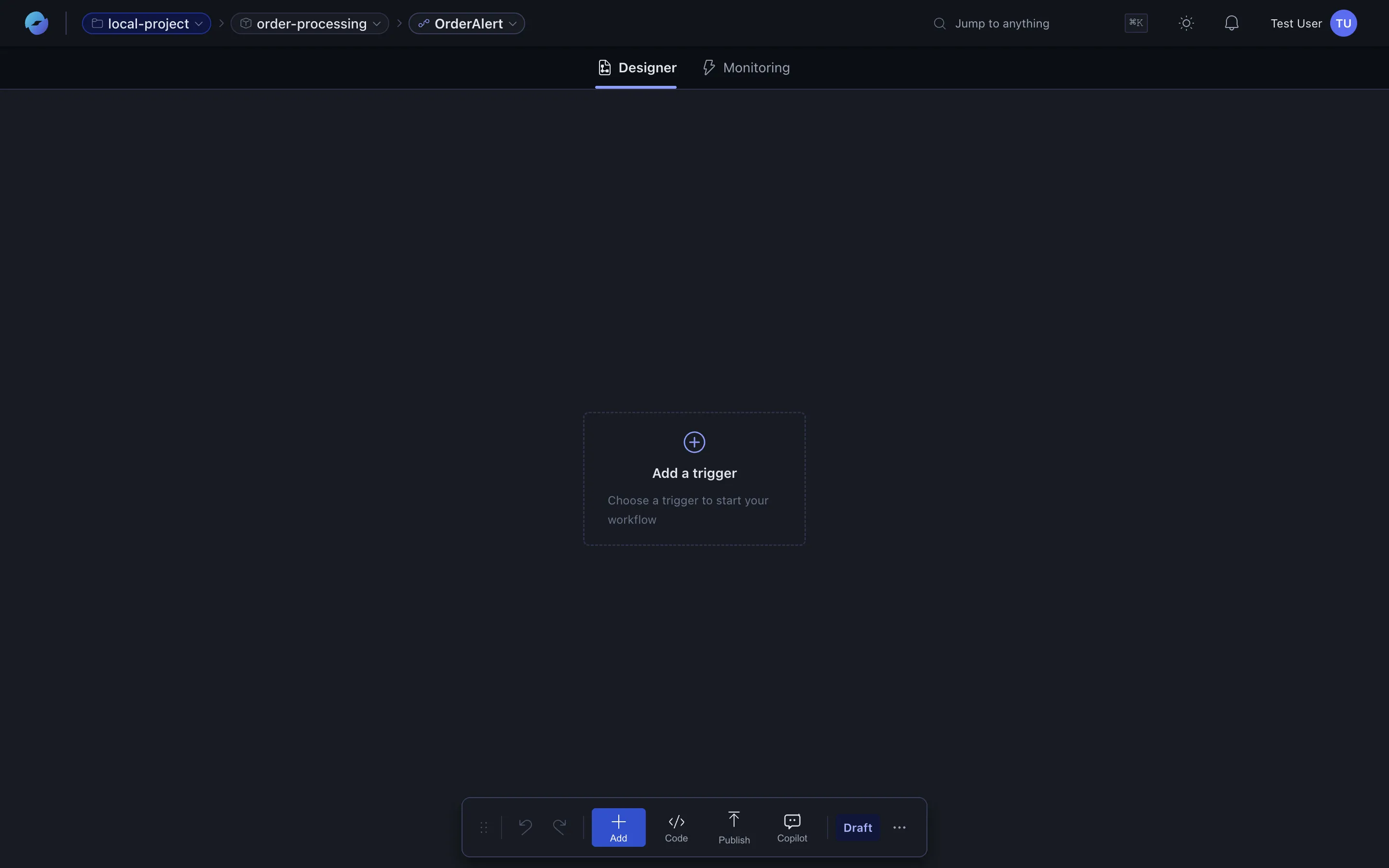 Empty designer